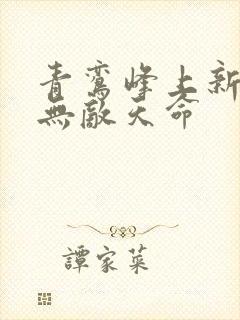 青鸾峰上新书 无敌天命