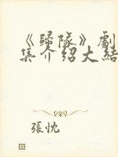 《归队》剧情分集介绍大结局封面