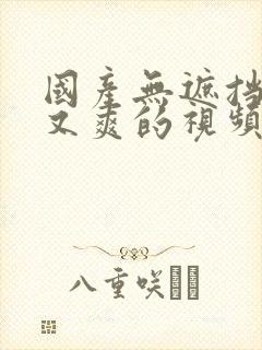 国产无遮挡刺激又爽的视频