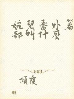 婉儿番外篇第二部叫什么