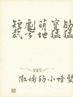 短剧萌宝助攻总裁爹地猛猛冲