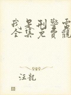 我是刑警电视剧全集免费观看下载