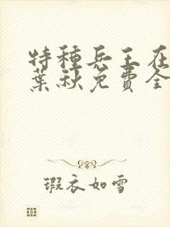 特种兵王在山村叶秋免费全文阅读最强狂兵