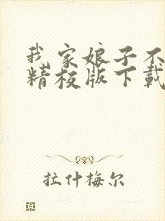 我家娘子不对劲精校版下载