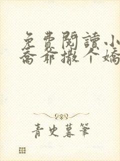 免费阅读小说跟乔爷撒个娇