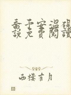 乔予安温砚深小说免费阅读