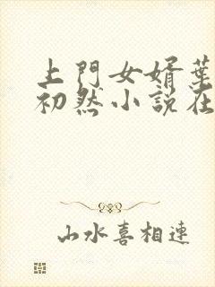 上门女婿叶辰萧初然小说在线阅读