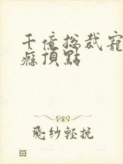 千亿总裁宠妻上瘾顶点