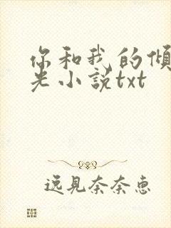 你和我的倾城时光小说txt