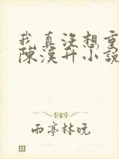 我真没想重生啊陈汉升小说版免费