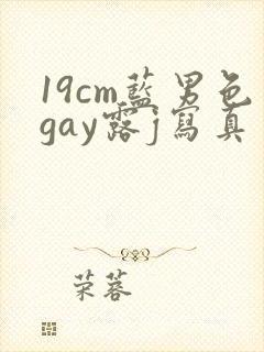 19cm蓝男色gay露j写真