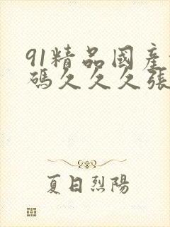 91精品国产乱码久久久张津瑜