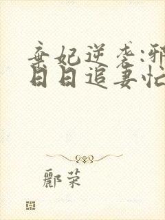 弃妃逆袭:邪王日日追妻忙正版