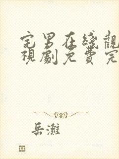 宅男在线观看电视剧免费完整版高清