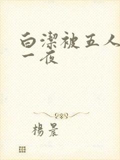 白洁被五人糟蹋一夜封面