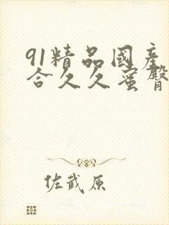 91精品国产综合久久蜜臀