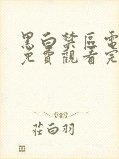 黑白禁区电视剧免费观看完整版高清