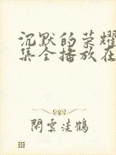 沉默的荣耀40集全播放在线观看