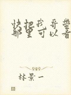 快把我哥带走在那里可以看