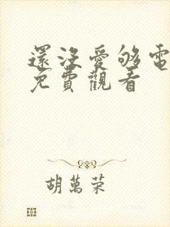 还没爱够电视剧免费观看