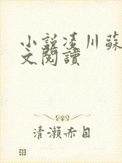 小说凌川苏璃全文阅读