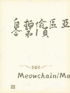 自拍偷区亚洲综合第1页