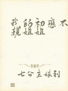 我的初恋不是我亲姐姐