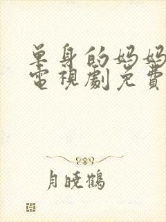 单身的妈妈韩国电视剧免费观看