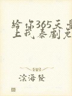 给你365天爱上我泰剧免费观看全集