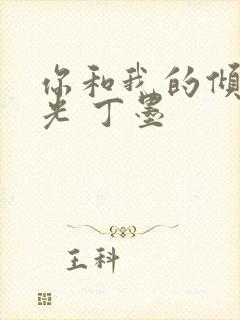 你和我的倾城时光 丁墨