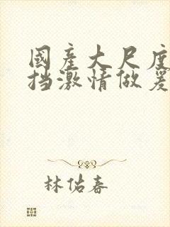 国产大尺度无遮挡激情做爰视频