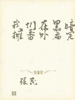 我们在黑暗中相拥番外篇完整版封面