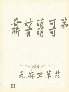 奇妙萌可第六季所有萌可封面