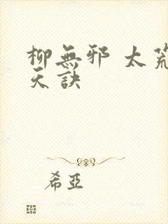 柳无邪 太荒吞天诀