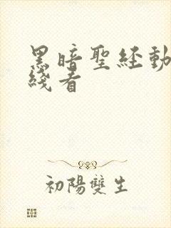 黑暗圣经动画在线看