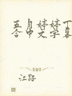 五月婷婷丁香综合中文字幕封面