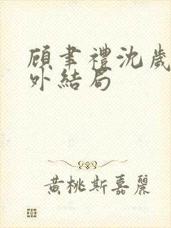 顾聿礼沈岁宁番外结局