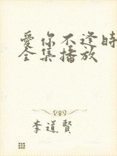 爱你不逢时短剧全集播放