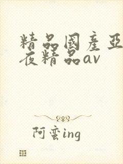 精品国产亚洲午夜精品av