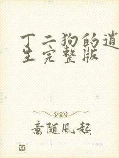 丁二狗的逍遥人生完整版封面