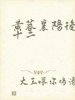 黄蓉襄阳后记三十二