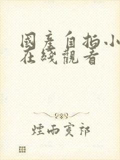 国产自拍小视频在线观看封面