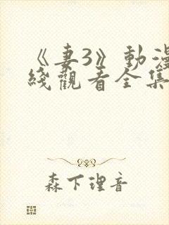 《妻3》动漫在线观看全集