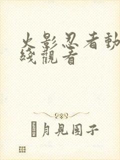 火影忍者动漫在线观看