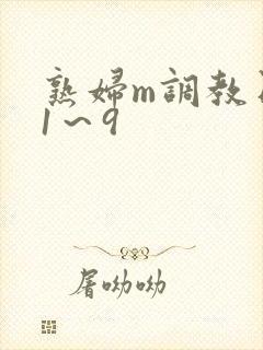 熟妇m调教日记1～9