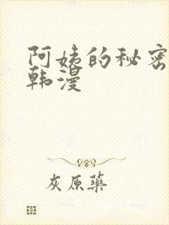阿姨的秘密情事韩漫封面