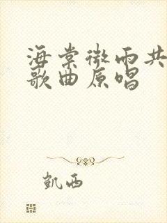 海棠微雨共归途歌曲原唱