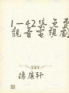1—42集免费观看电视剧大全封面