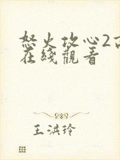 怒火攻心2高清在线观看