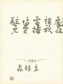 驻站电视剧全集免费播放在线观看